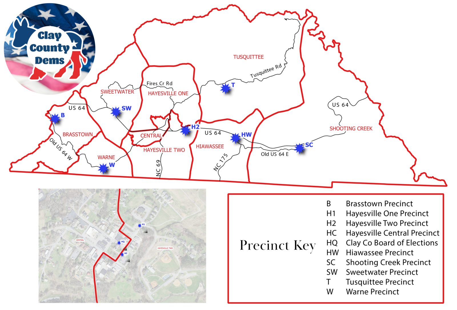 ClayPrecincts2020 Map With Key 1600x1084 